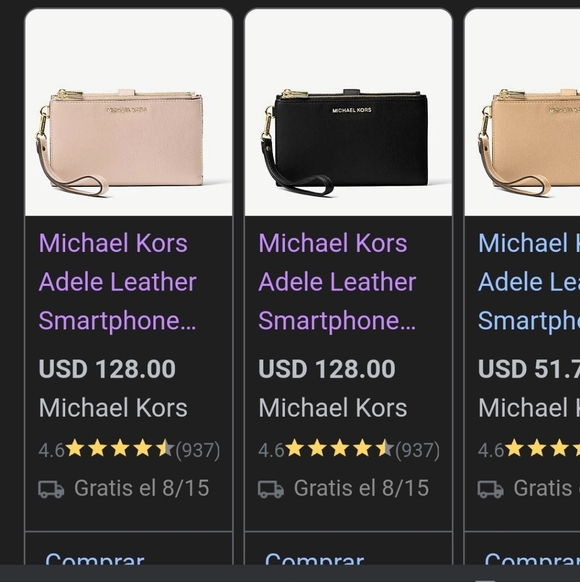 Adele Leather Smartphone Wallet - Picture 6 of 11